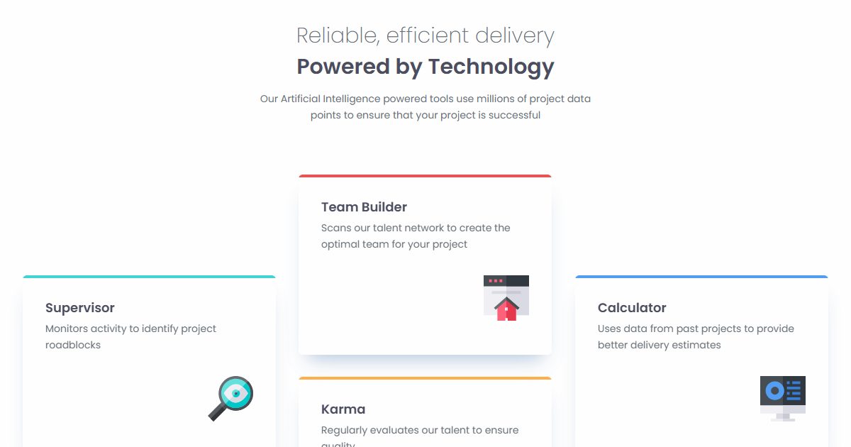 Screenshot de la solution